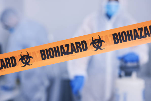 Professional Drug Lab Cleanup technician working in Charleston, AR